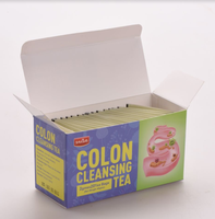 Detox à base de plantes perte de poids corps thé nettoyant pour le côlon thé ventre plat nettoyant instantané pour le côlon soutien de la santé digestive naturelle