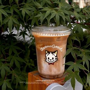 PP/PET transparente 16oz 24oz desechable jugo taza de plástico logotipo personalizado impreso café helado taza de plástico con tapa - Product Image 1