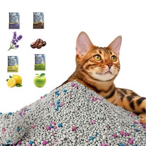 Arena para Gatos de Bentonita Premium, Alta Absorción, Bajo Polvo, Aglutinación, Control de Olores para Gatos - Product Image 1