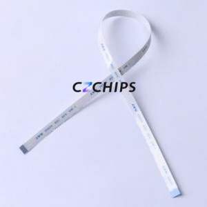 FC-0.5A-10P-300mm FFC Cable (Flexible Flat Cable) P=0.5mm Connector 10P 0.5mm 0.3mm Reverse - Product Image 1