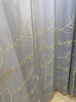Vente directe usine de nouveau tissu de rideau jacquard uni, transparent et lisse, en tricot tissé de fil brodé blanc de haute qualité