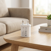 Chargeur rapide USB-C 25W PD 3.0 Shenzhen Lvxiangyuan, prise UK, protection OTP, CE UKCA