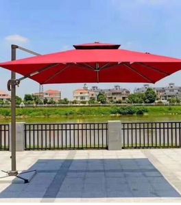 Sombrilla Moderna de Alta Calidad para Playa, Patio, Jardín, Exterior, Resistente al Sol y al Agua, con Base para Muebles de Exterior - Product Image 3