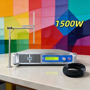 [EE. UU.] YXHT-1, Transmisor <span class=keywords><strong>FM</strong></span> <span class=keywords><strong>de</strong></span> 1.5KW (1500W) con Cable para Estación <span class=keywords><strong>de</strong></span> Radio, Comentarios <span class=keywords><strong>en</strong></span> <span class=keywords><strong>Vivo</strong></span>, Modulación Digital <span class=keywords><strong>de</strong></span> Baja Distorsión - Product Image 1