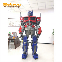 Kostum Robot Pertunjukan Cosplay Berkualitas Tinggi Buatan Khusus Kostum Optimus Prime