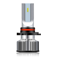 Aurora — ampoules de phares de moto LED, 1 + 1 Design, F2 9005, 15000LM, lumière pour automobile, nouvel arrivage, 6500K, 58W