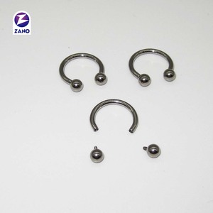 Joyería Corporal de Titanio ASTM F136 G23 Chapado en Oro para Niños, Barra Circular de Moda para Boda, Altamente Pulida, con Rosca Interna - Product Image 4