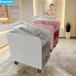 Mobile e regolabile in ABS letto d'ospedale per <span class=keywords><strong>neonati</strong></span> Set letto per culla per <span class=keywords><strong>neonati</strong></span> con lettino idraulico per bambini e zanz - Product Image 1