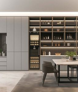 Modern Luxury MDF Wood <b>Sideboard</b> Cabinet <b>for</b> Home <b>Kitchen</b> Living Room Hotel Dining Room Home Bar Bedroom with Storage Features - Product Image 6