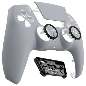 EXtremeRate - Kit de Carcasa Frontal de Repuesto Gris para Control de PS5, Hazlo Tú Mismo - Product Image 2