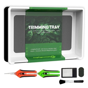 Plateau de coupe pour herbes NatureHydro en plastique avec tamis, moulage par injection, 500x330x88mm - Product Image 1