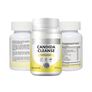 Cápsulas Veganas para la Limpieza de Candida, Certificadas por GMP, 60 Unidades, OEM ODM, Suplemento para un Intestino Saludable - Product Image 4