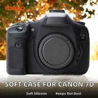 Étui de protection en silicone souple extensible de haute qualité Kdbao, étuis de protection pour appareil photo résistants pour Canon EOS 7D