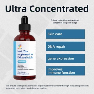 Factory Ionic <span class=keywords><strong>Zinc</strong></span> <span class=keywords><strong>Suplemento</strong></span> para niños y adultos Proporciona apoyo inmunológico y cuidado de la piel Gotas minerales de <span class=keywords><strong>zinc</strong></span> líquido - Product Image 5