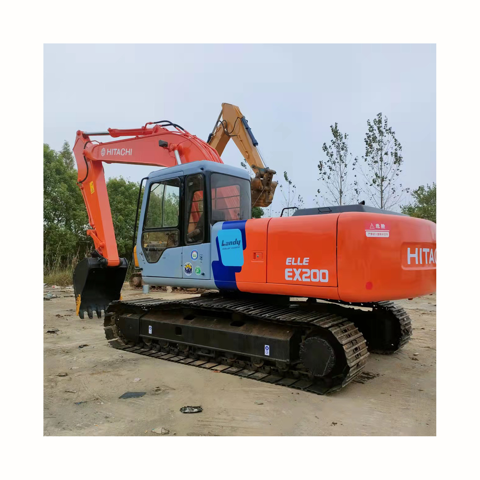 Япония оригинальный мини-экскаватор используется отличный оригинальный Хитачи ex200 ex200-2 ex200-3 ex120 экскаватора в наличии для продажи