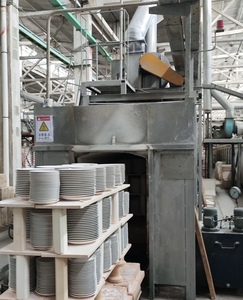 High Quality Factory Sale Blue Stripe Ceramic Dinnerware <b>Sets</b> with Flower Pattern Eco-Friendly & Dishwasher Safe - Product Image 6