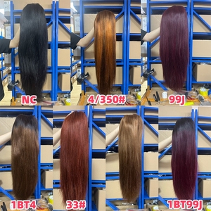 Letsfly Promoción de $72 Pelucas de Cabello Humano 100% Premium 10A de Colores con Cierre de Encaje 4x4 de 18 Pulgadas, Ondas de Agua, Lisas y con Volumen, Venta al por Mayor - Product Image 4