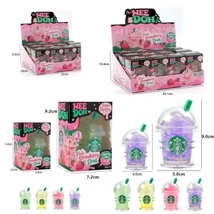 Jouet anti-stress NeeDoh en caoutchouc à rebond lent pour tasses de thé au lait, idéal pour l'exportation - Vente directe usine - Product Image 4