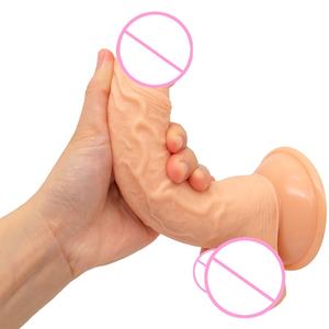 7.5 "Mannen Dildo Met Ballen En Sterke Zuignap Realistische Dildo Voor Vrouw Seksspeeltjes Pussy Masturbatie <span class=keywords><strong>Massage</strong></span> Dildo Voor Meisjes - Product Image 4