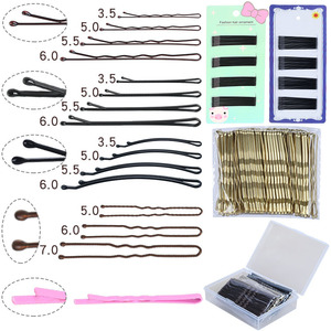 Horquillas para el Cabello Personalizadas al por Mayor, Horquillas Negras y Doradas con Empaque Premium, Horquillas para Niñas y Mujeres, Horquillas para Novias, Accesorios para Todo Tipo de Cabello - Product Image 1