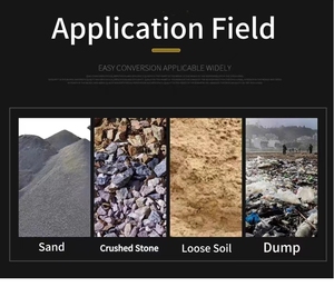 在庫あり HGY ミニショベル 耐摩耗性 G70/Q460C 材質 400mm 幅広バケットベースプレート 0.3m 積載量 ショベル 1年保証 - Product Image 6