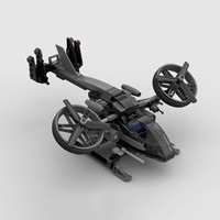 Set de Construcción de Helicóptero de la Serie Aviación, Bloques de Construcción Creativos, Modelo de Juguete de Plástico ABS, Kit de Escritorio para Niños de 14 Años