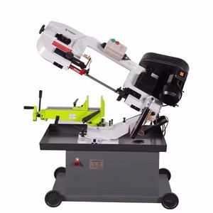 Scie à ruban métallique multifonctionnelle compacte BS-712R BS712R Mini scie à ruban pour couper le métal - Product Image 1