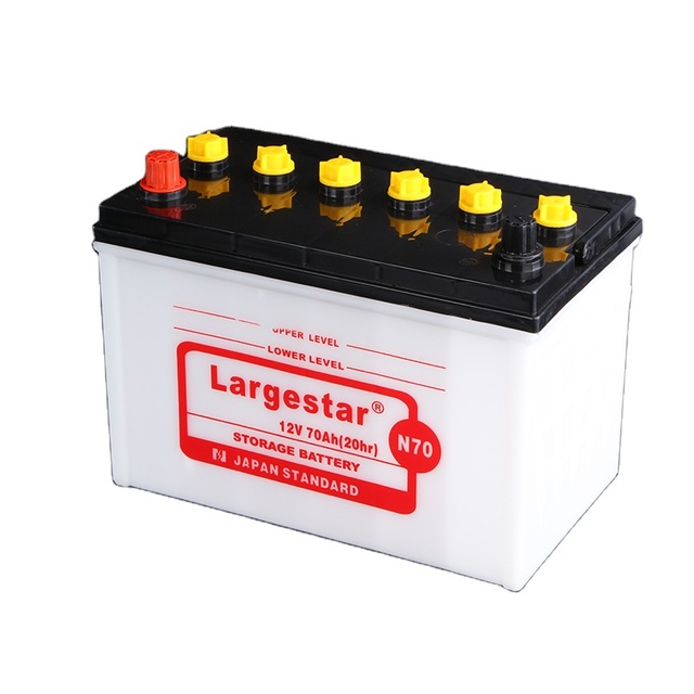 12v 70Ah Rechargeable Sealed Lead Acid Dry-charged JIS Japan Standard Automotive Car Battery