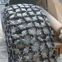 Cadenas de Protección para Neumáticos de Tractor Agrícola, Cargadora, Bulldozer y Camión Volquete