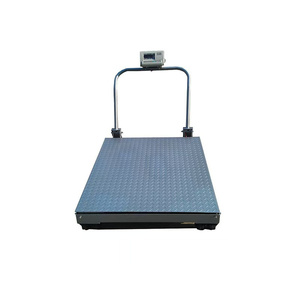Báscula para Ganado Veidt de Acero al Carbono de 3 Toneladas, Plataforma Electrónica Industrial Reforzada de Doble Capa con Ruedas TC - Product Image 6