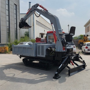 Camión Volquete Oruga de 5 Toneladas Más Vendido, Vehículo de Transporte para Huertos de Montaña, Vehículo Volquete de Ingeniería Todoterreno - Product Image 6