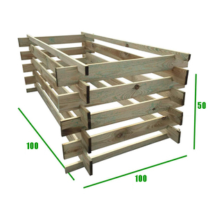 Poste de décharge <span class=keywords><strong>en</strong></span> <span class=keywords><strong>bois</strong></span>, 2000, pour le jardin, l'extérieur, recyclage des déchets - Product Image 3