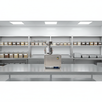 Le fabricant fournit une machine à beurre de cacahuètes automatique à usage industriel, petite machine à broyer les noix.