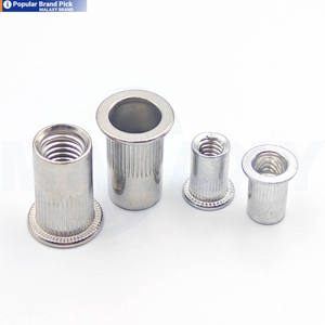 <span class=keywords><strong>Tuercas</strong></span> <span class=keywords><strong>Remachables</strong></span> MALAXY de Acero Galvanizado M3-M12 con Cabeza Plana y Cuerpo Redondo para Fijación de Alta Resistencia - Product Image 1