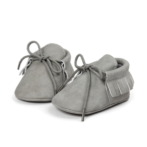 Fringe Newborn Infant Shoes Baby First Walker Shoes Moccasins Toddler Soft Moccasins - Product Image 5
