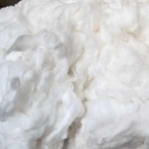 100% Peinador blanqueado Noil algodón origen vietnamita residuos de algodón antibacterias transpirable características ecológicas Mic 3,5-4,5 fibra - Product Image 1