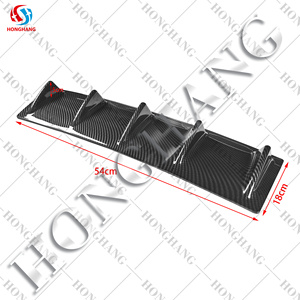 Honghang fabrication Autlaco pièces de rechange protecteur de carrosserie, lèvre de diffuseur de pare-chocs arrière universel de nouveau Style pour tous les types de voitures <span class=keywords><strong>E</strong></span> - Product Image 4