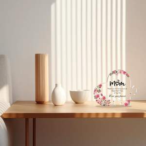 Regalo de Agradecimiento para Mamá, Regalos del Día de la Madre, Corazón de Acrílico para Mamá, Regalo de Cumpleaños, Navidad, Jubilación - Product Image 3