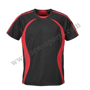 T-shirt classique pour homme personnalisable, col en V, coton/fibre de bambou, motif à carreaux, séchage rapide, manches courtes, poche longue, logo d'équipe - Product Image 1