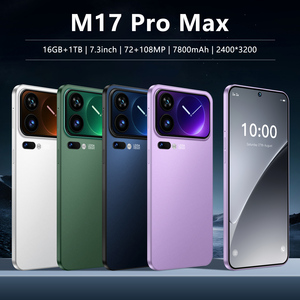 โทรศัพท์มือถือ <span class=keywords><strong>M</strong></span> 17 Pro Max สมาร์ทโฟน แบตเตอรี่ขนาดใหญ่ พร้อมฟีเจอร์ครบครัน - Product Image 3