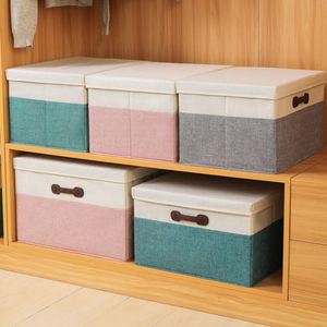 Home Wardrobe Organizer Container Stackable <b>Storage</b> <b>Box</b> Clothing <b>Storage</b> Organizers <b>Bins</b> - Product Image 3