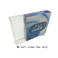 Coque de protection transparente pour PS Vita pour PSV 1000, boîte de rangement et de protection