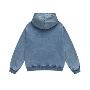 Sweat à capuche pour femme surdimensionné en coton lourd de 450 g, lavé, avec logo personnalisé, de haute qualité, ample, épaules tombantes, taille plus - Product Image 6