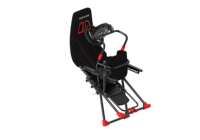 Cockpit de simulation de course pliable en métal, cockpit de conduite réglable compatible avec Fanatec Logitech Moza PS5 PS4, garantie 1 an