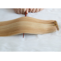 Extensions de cheveux humains de qualité supérieure, grade 8A-12A, 8-32 pouces, vierges russes, double tirage, alignées sur la cuticule, couleur piano, nouées à la main