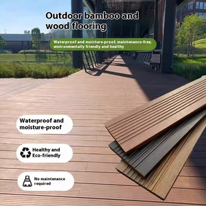 Bền Tùy Chỉnh Chống Ăn Mòn Sâu Carbon Tre Sàn Nặng Ngoài Trời Boardwalk Vườn Dễ Dàng Cài Đặt-New Tre Sàn - Product Image 6