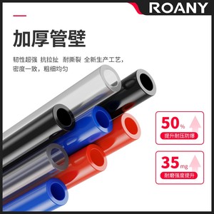 Pneumatic Air <b>Hose</b> 8x5 6x4 10x6.5 12x8mm TPU High Pressure Transparent For <b>Compressor</b> Use - Product Image 5