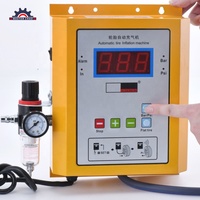 220V Automatic Wall Mounted Tire Inflator With Digital Display Single Cylinder CE Certified for Tire Service Workshop DX