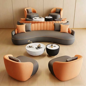 Silla de Espera Rectangular Moderna de Cuero para Salones de Belleza y Peluquería, Hoteles, Centros Comerciales - Uso Comercial - Product Image 5