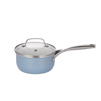 Ensemble d'ustensiles de cuisine antiadhésifs en aluminium, comprenant une casserole et une casserole